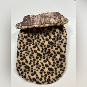 Top Paw Leopard Print Dog Coat